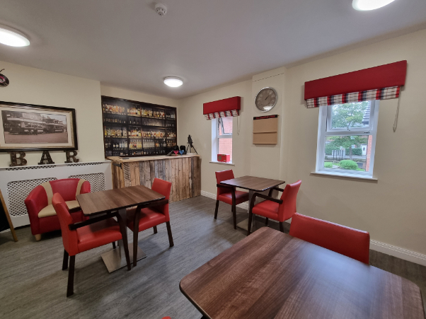 kingspark care home bar